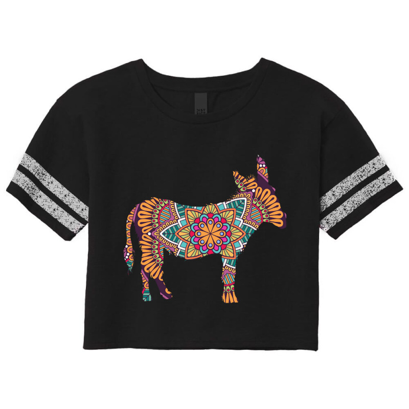 Cute Donkey Farming, Cute Donkey Farming Art, Cute Donkey Farming Pain Scorecard Crop Tee by SHOP8UY | Artistshot