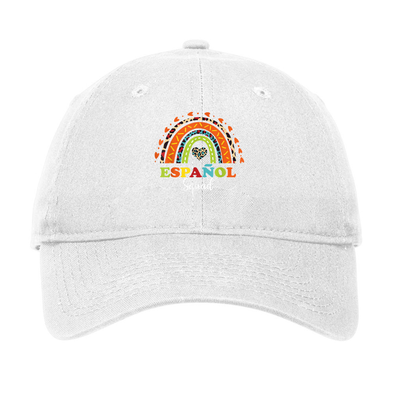 Espanol Squad Bilingual Spanish Teacher Back To School 2022 T Shirt Adjustable Cap by cm-arts | Artistshot