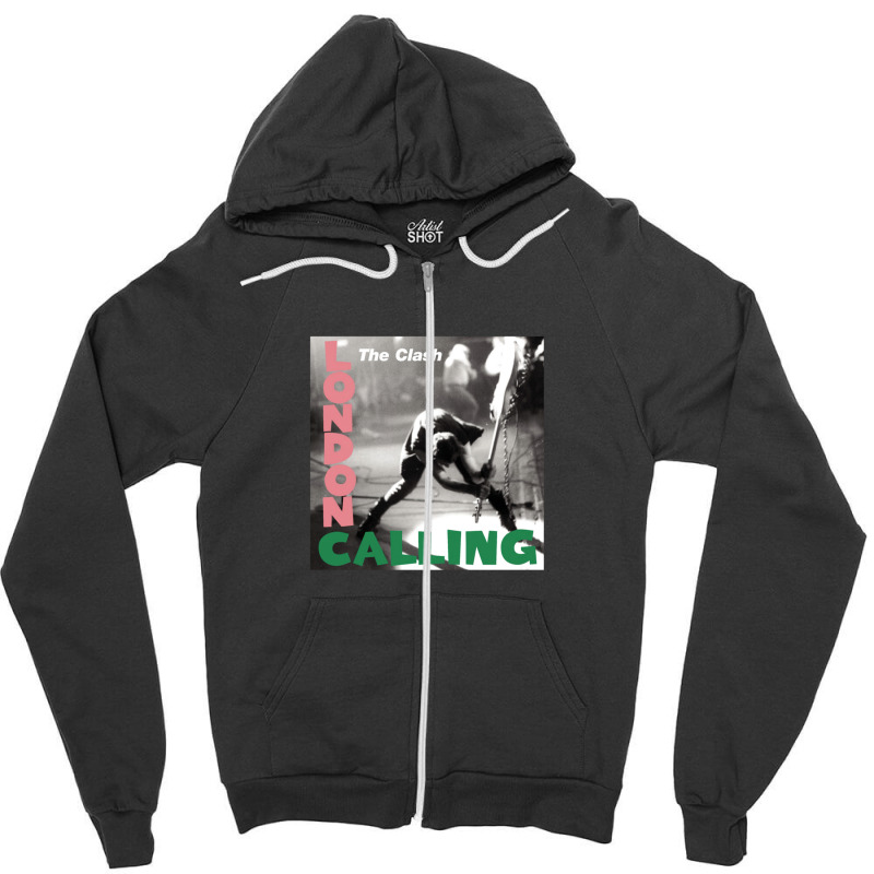 London Caling 1979 .png Zipper Hoodie | Artistshot