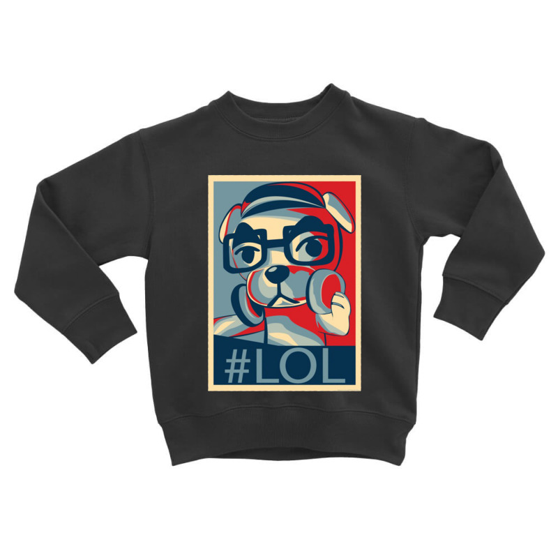 Earphone Dog Toddler Sweatshirt by soniya rahma | Artistshot