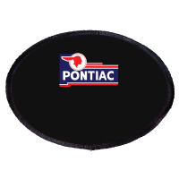 Retro Pontiac Classic Car Dealership Sign Oval Patch | Artistshot