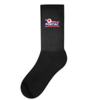 Retro Pontiac Classic Car Dealership Sign Socks | Artistshot