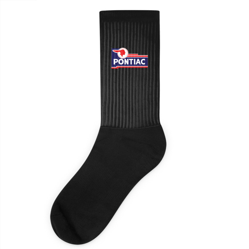 Retro Pontiac Classic Car Dealership Sign Socks | Artistshot