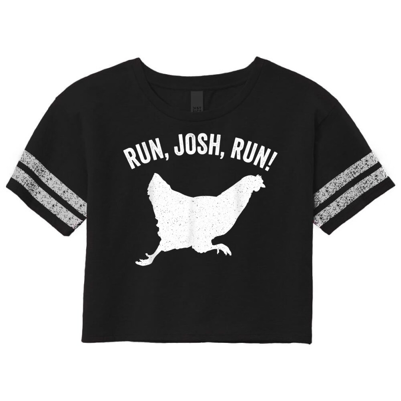 Josh Hawley Run Free Funny Josh Hawley Running Chicken T Shirt Scorecard Crop Tee by cm-arts | Artistshot