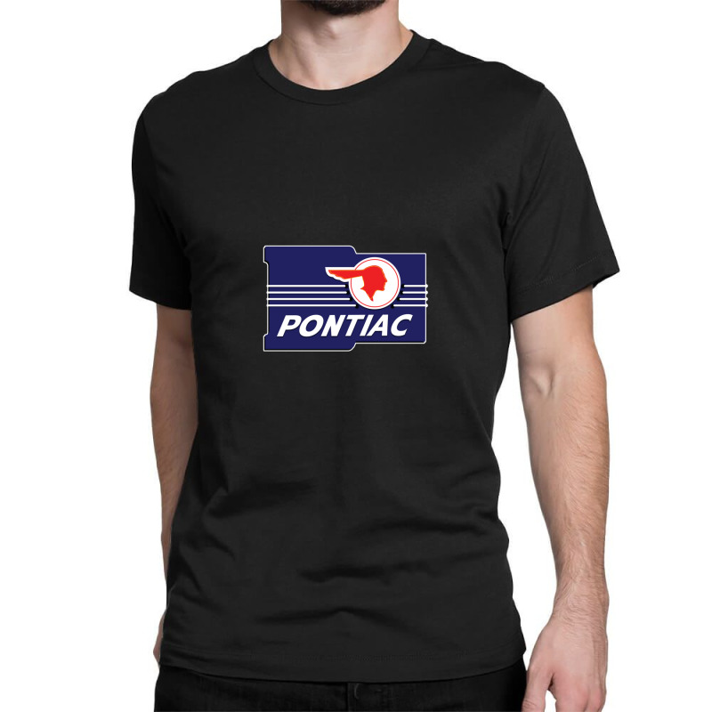 Retro 1940s Pontiac Classic Car Dealership Sign Classic T-shirt | Artistshot