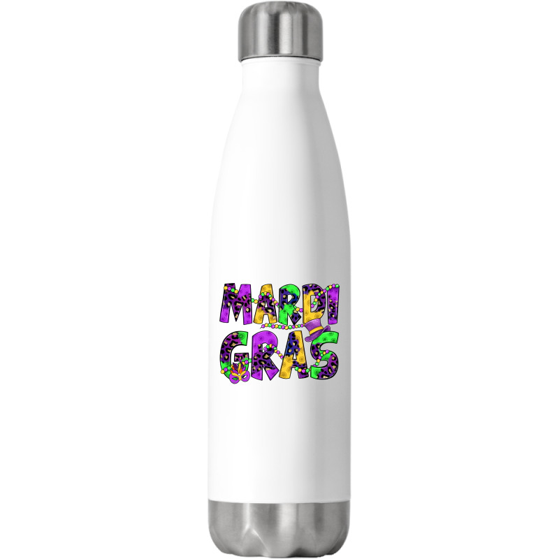 Mardi Gras Stainless Steel Water Bottle | Artistshot