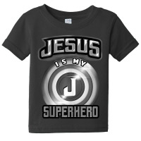 Jesus Is My Superhero Art Cute Powerful Christian Gift-eyph5 Baby Tee | Artistshot