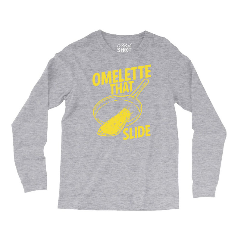 Omelette That Slide Long Sleeve Shirts by Nurhidayat05 | Artistshot