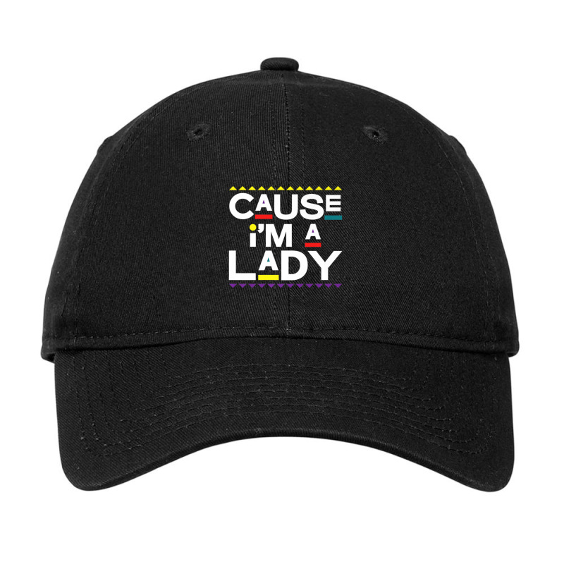 Cause I'm A Lady Damn Gina 90s Tv Show Men Adjustable Cap by Kosdapen517 | Artistshot