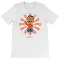 Franklin Retro Japanese Peanuts T-shirt | Artistshot