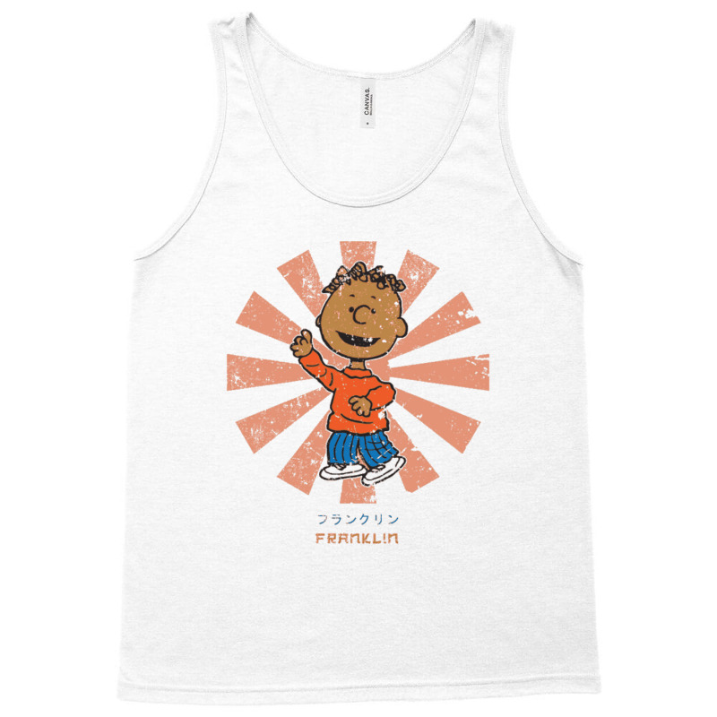 Franklin Retro Japanese Peanuts Tank Top | Artistshot