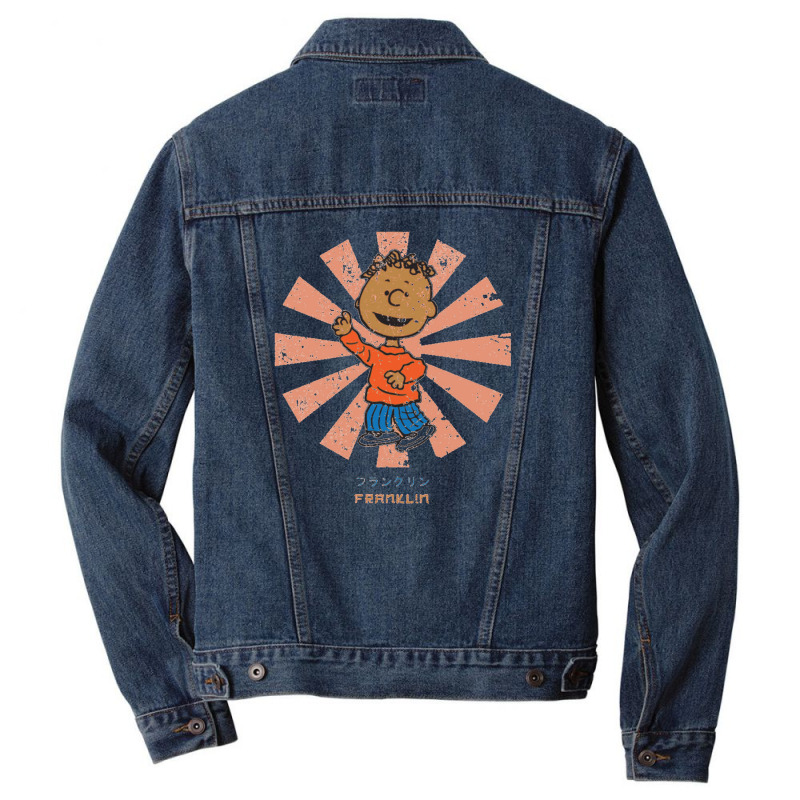 Franklin Retro Japanese Peanuts Men Denim Jacket | Artistshot