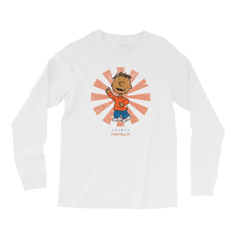 Franklin Retro Japanese Peanuts Long Sleeve Shirts | Artistshot