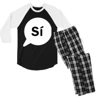 Mens Si Catalunya (catalonia) Independence For Catalans Premium T Shir Men's 3/4 Sleeve Pajama Set | Artistshot