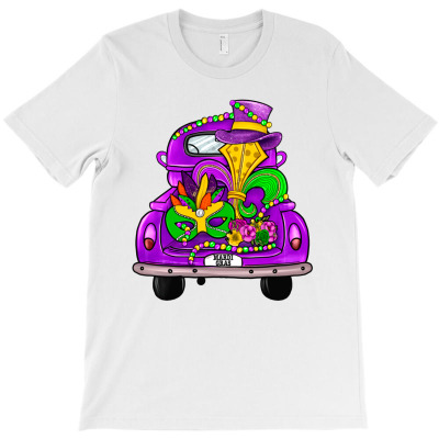 Farm Truck, Mardi Gras T-shirt Designed By Angel Clark