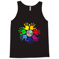 Awareness Sign Language Hand Puzzle Support Tank Top | Artistshot