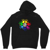 Awareness Sign Language Hand Puzzle Support Unisex Hoodie | Artistshot