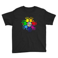 Awareness Sign Language Hand Puzzle Support Youth Tee | Artistshot