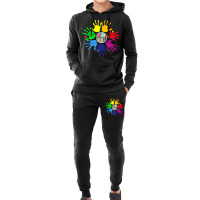 Awareness Sign Language Hand Puzzle Support Hoodie & Jogger Set | Artistshot