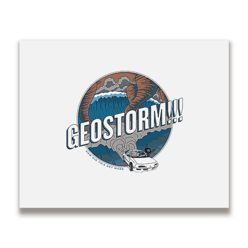 Geostorm Metal Print Horizontal | Artistshot