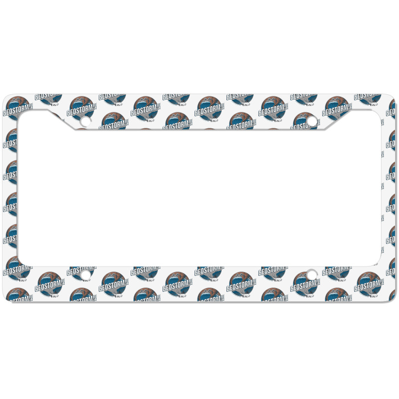 Geostorm License Plate Frame | Artistshot