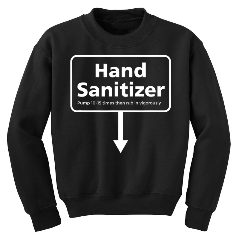 Mens Hand Sanitizer  Funny Adult Humour Christmas Gag Gift Youth Sweatshirt by Marybeth890 | Artistshot