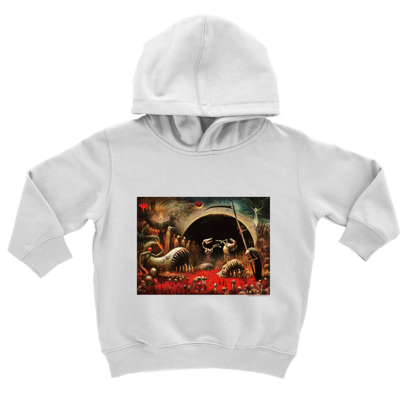 Magic The Gathering Damnation Graphic Pullover Hoodie Toddler Hoodie by cm-arts | Artistshot