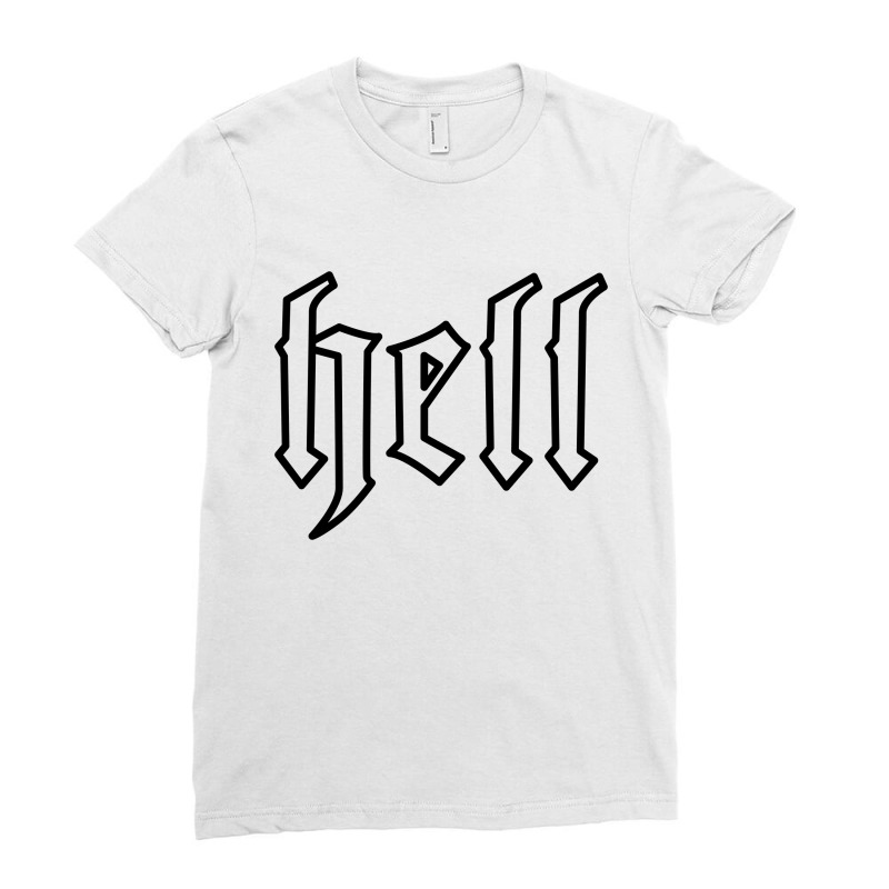 Hell Ladies Fitted T-shirt | Artistshot