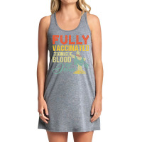 Fully Vaccinated By The Blood Of Jesus Funny Christian T Shirt Tank Dress | Artistshot