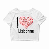 Lisbonne Crop Top | Artistshot