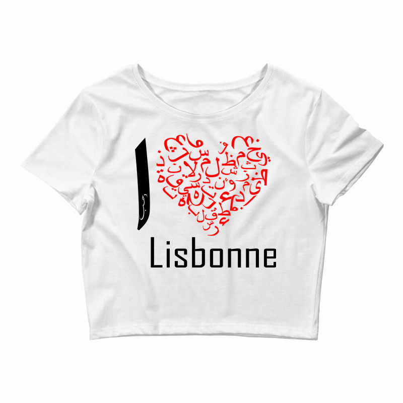 Lisbonne Crop Top by nowlam | Artistshot