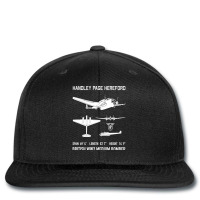 Handley Page Hereford Bomber British Ww2 Plane Cutout Silhouettes Gift Printed Hat | Artistshot