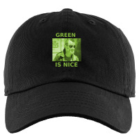 Running On Empty &amp;quot;green Is Nice&amp;quot; Kids Cap | Artistshot