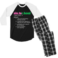 J15 Nineteen 08 Aka African Women Sisterhood Noun Hand Sign Men's 3/4 Sleeve Pajama Set | Artistshot