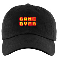 Womens Game Over Vintage Retro Video Games Gaming Gift Arcade V Neck T Kids Cap | Artistshot