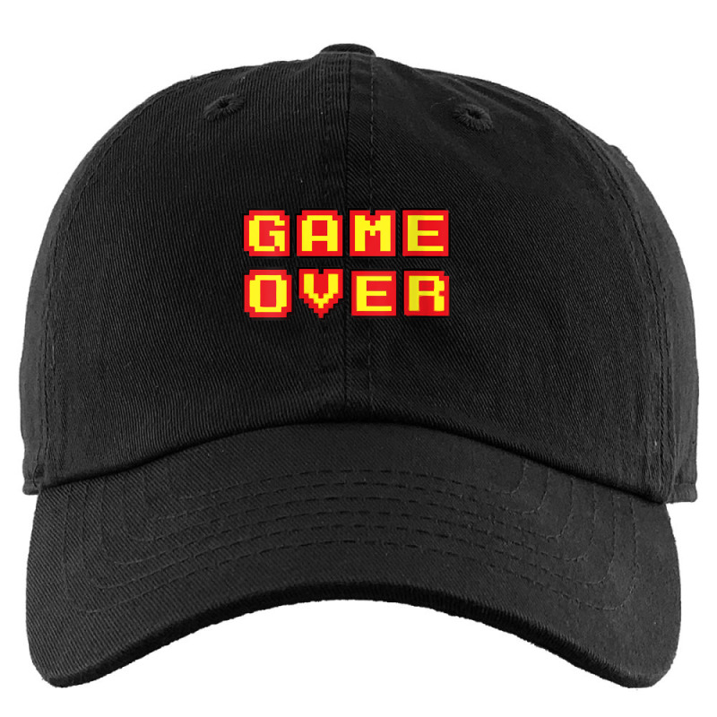 Womens Game Over Vintage Retro Video Games Gaming Gift Arcade V Neck T Kids Cap by cm-arts | Artistshot