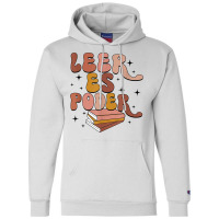 Leer Es Poder Groovy Spanish Teacher Bilingual Maestra T Shirt Champion Hoodie | Artistshot