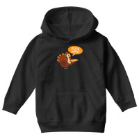 Funny Thanksgiving Turkey Day Pizza Instead Friendsgiving Youth Hoodie | Artistshot