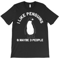 Funny Penguin Gift For Adults Women Men Him Seabird Lovers T Shirt T-shirt | Artistshot