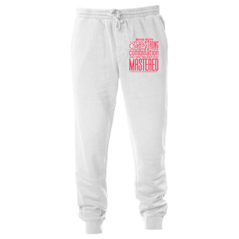 Soft And Strong (white Version) Unisex Jogger by metypo | Artistshot