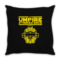 Mens The Umpire Strikes Back Baseball Throw Pillow | Artistshot