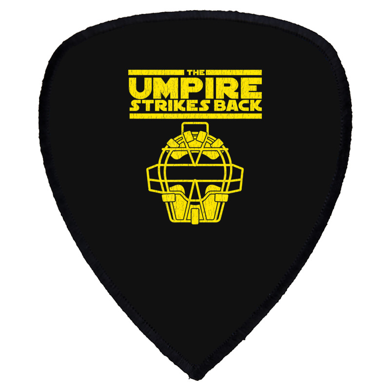 Mens The Umpire Strikes Back Baseball Shield S Patch | Artistshot