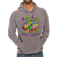 Mardi Gras King Cake Calories Don't Count Vintage Hoodie | Artistshot