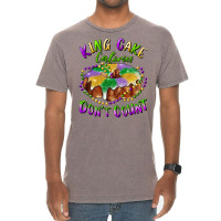 Mardi Gras King Cake Calories Don't Count Vintage T-shirt | Artistshot