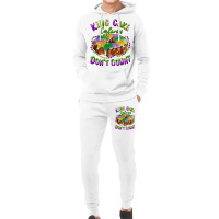 Mardi Gras King Cake Calories Don't Count Hoodie & Jogger Set | Artistshot