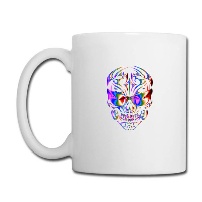 Vintage Skull Old Fashion Colors T-shirts Coffee Mug Designed By Arnaldo Da Silva Tagarro