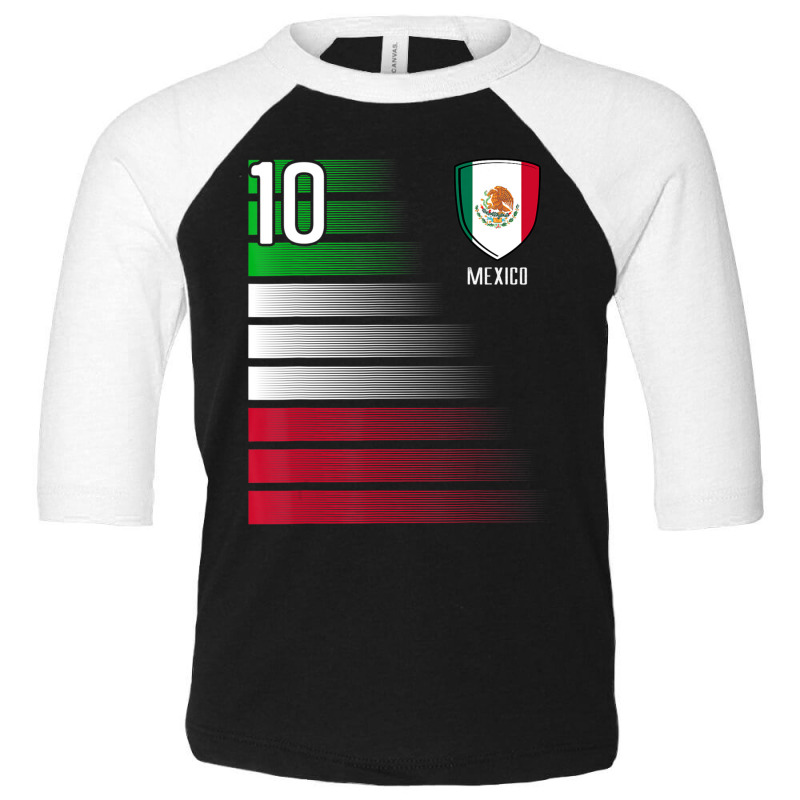 Mexico Soccer Jersey Mexican F??tbol Toddler 3/4 Sleeve Tee | Artistshot