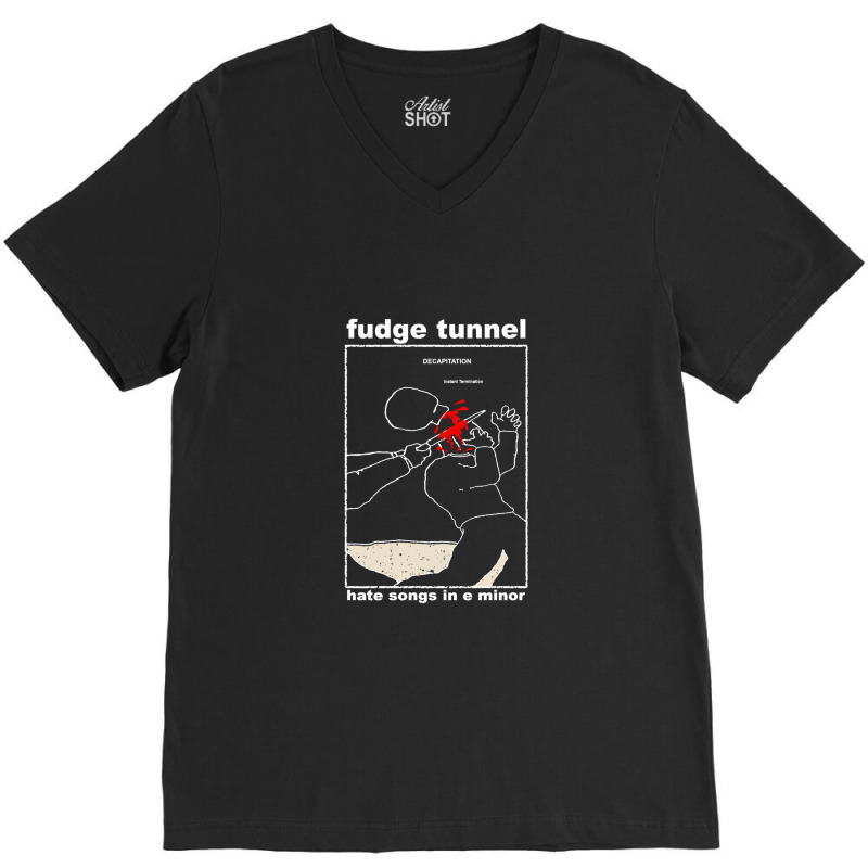 Fudge Tunnel - Decapitation Classic Old School Uk Sludge Noise Metal T V-Neck Tee by JeanetteNeubauer | Artistshot