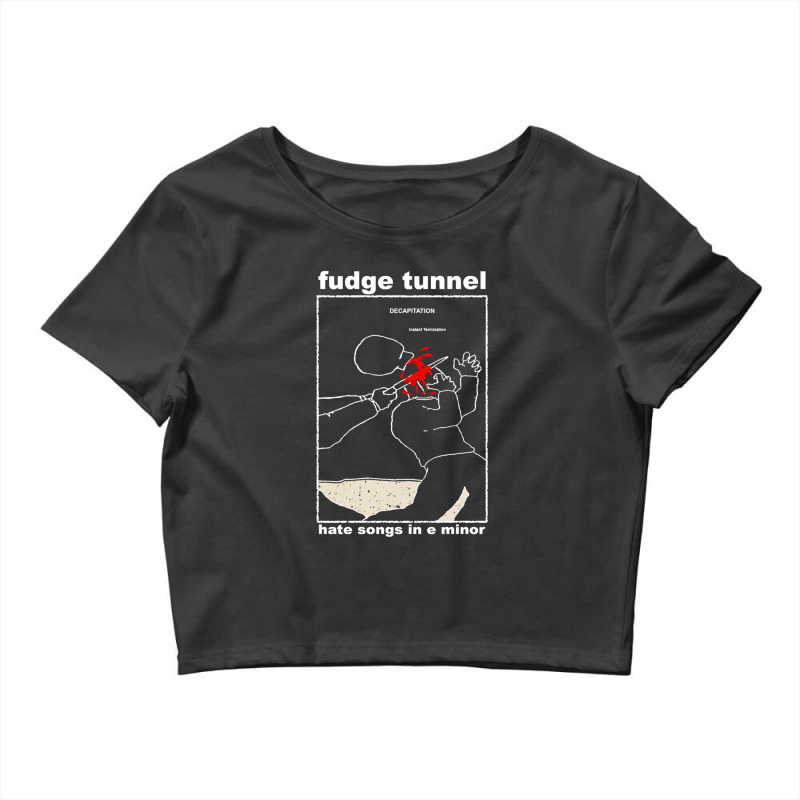 Fudge Tunnel - Decapitation Classic Old School Uk Sludge Noise Metal T Crop Top by JeanetteNeubauer | Artistshot