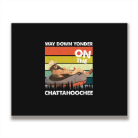 Vintage Way Down Yonder On The Chattahoochee Gift Men Women Metal Print Horizontal | Artistshot